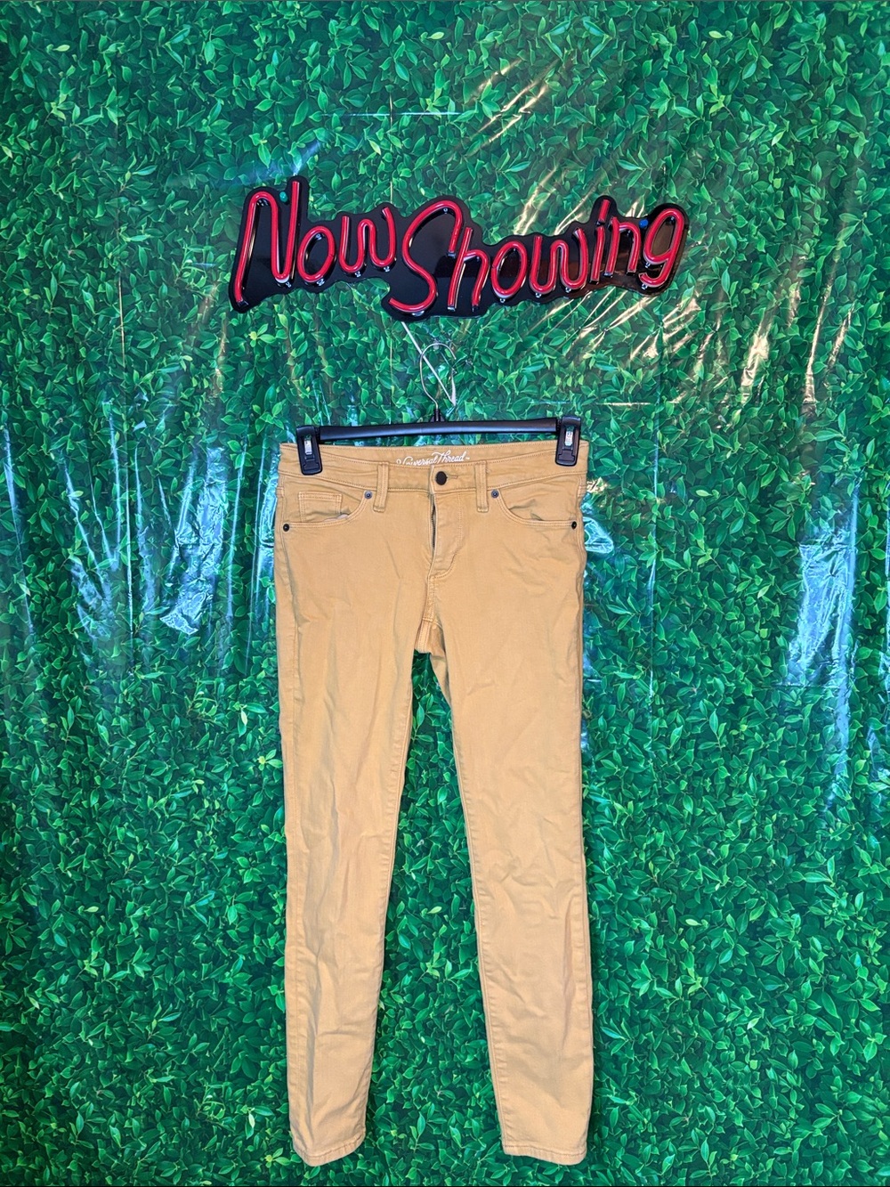 Universal Thread Mustard Skinny Jeans